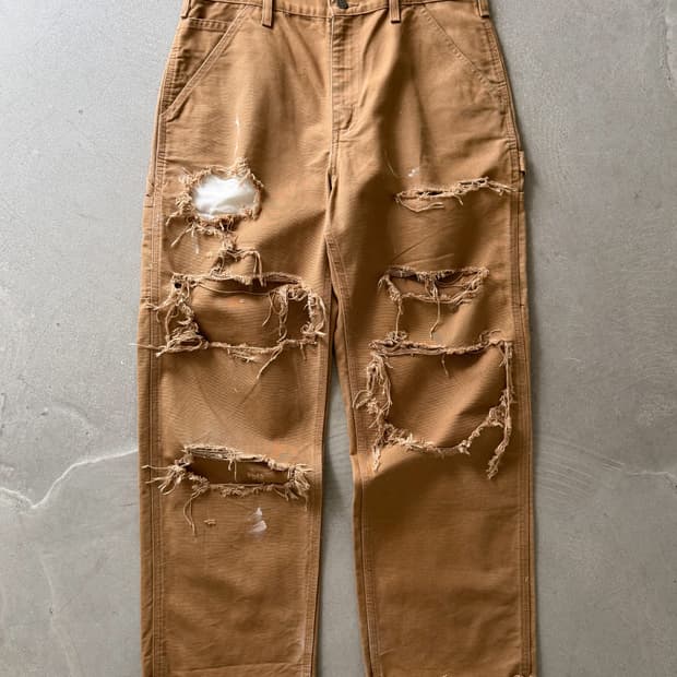 Carhartt Distressed Double Knee Dungaree