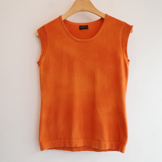 Margaret Howell 마가렛 호웰 슬리브리스 니트