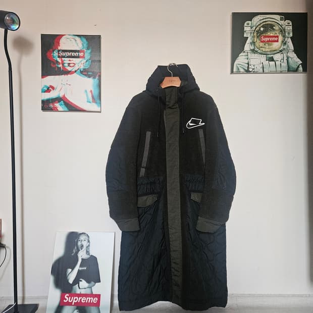 NIKE 롱 보아 믹스 코트 (L)