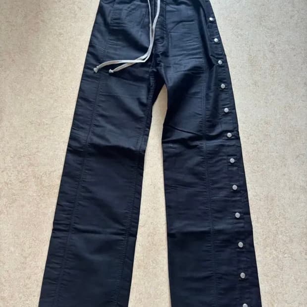 릭오웬스 다크쉐도우 푸셔 드로스트링 팬츠 