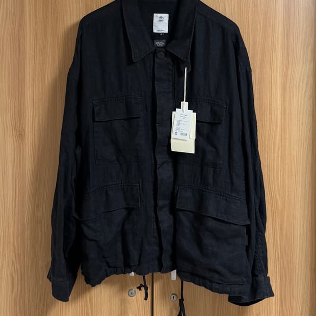 4) 폴리테루 린넨 필드 자켓