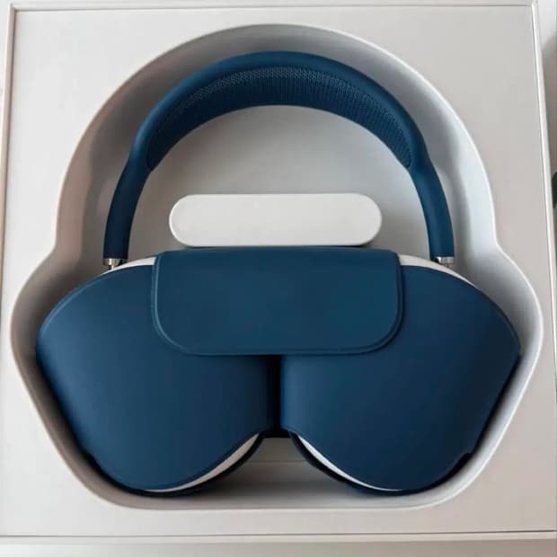 새상품급) 에어팟맥스 1세대 블루