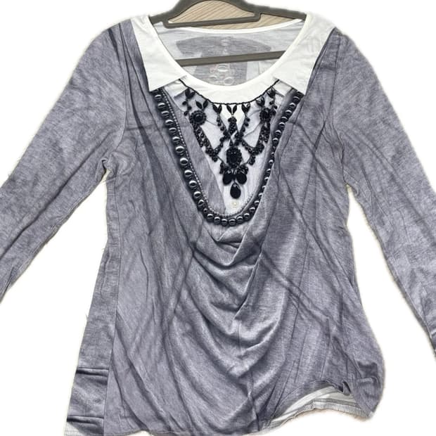 프린팅 롱슬리브