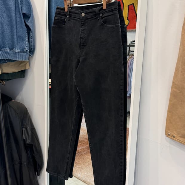 90s Levis 리바이스 550 흑청 데님팬츠 (34) (Brazil)