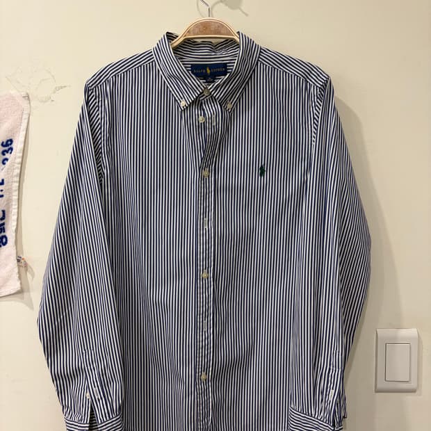 628. 폴로 스트라이프 셔츠