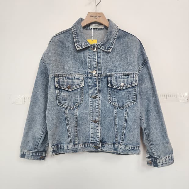 L'ECCOVE 데님 청자켓