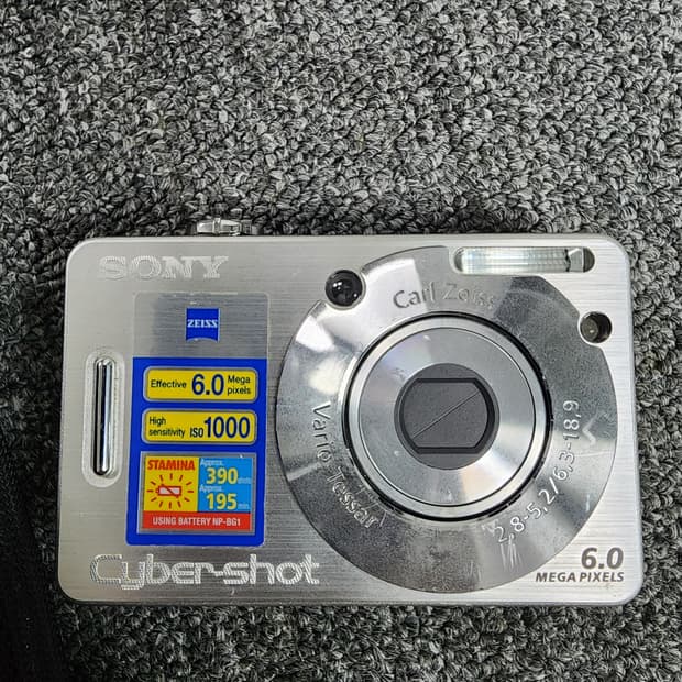소니 사이버샷 DSC-W50 디카 빈티지 디지털카메라