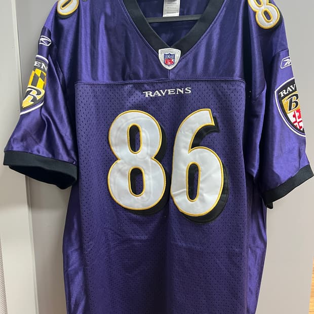 [리복] NFL 풋볼 져지 Ravens 볼티모어 레이븐즈