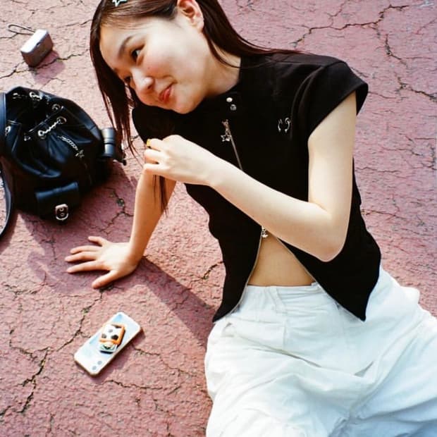 BLUE RIDE mini zip-up