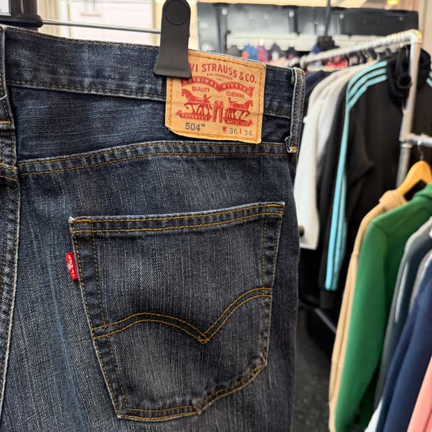 리바이스 504 데님