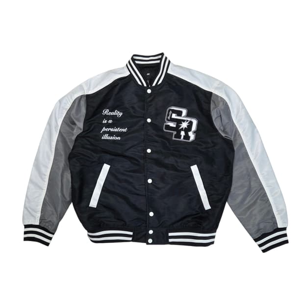 (새상품)H&M 베이스볼 스타디움 바시티 자켓