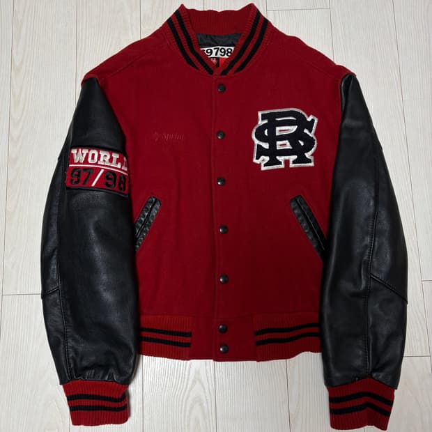 [S] 90s 롤링스톤즈 바시티 자켓