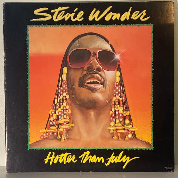 (중고LP-소울/훵크) Stevie Wonder -Hotter Than