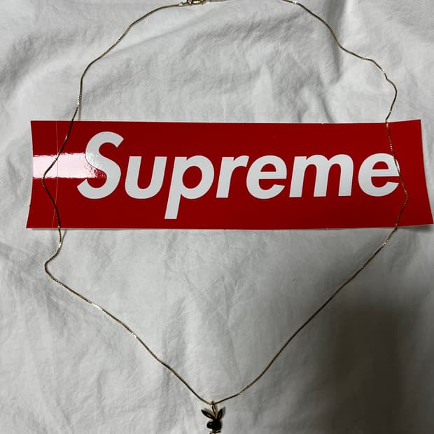 슈프림 플레이보이 콜라보 목걸이 네클리스