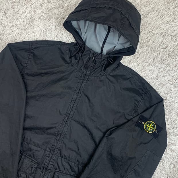 [XL] 정품 스톤아일랜드 24SS 멤브라나 3L TC 후드자켓 블랙