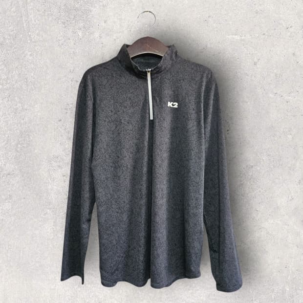 K2 기능성 반집업 차콜 (95/M)