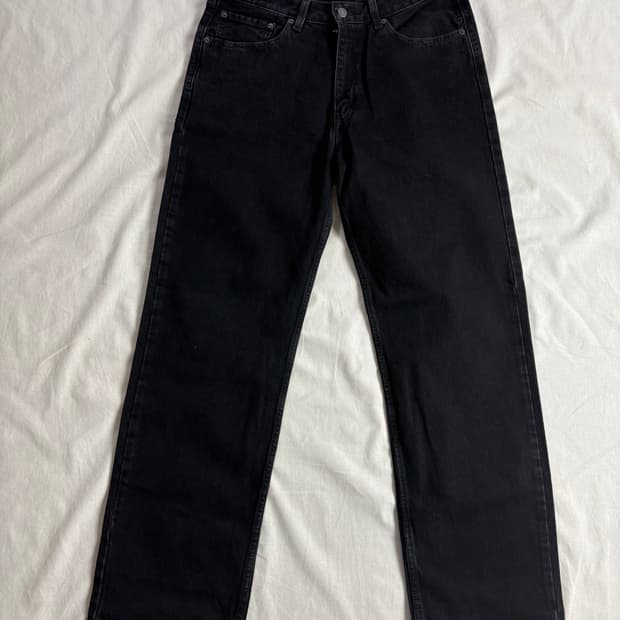 Levis 리바이스 550 블랙 데님팬츠 32 x 32