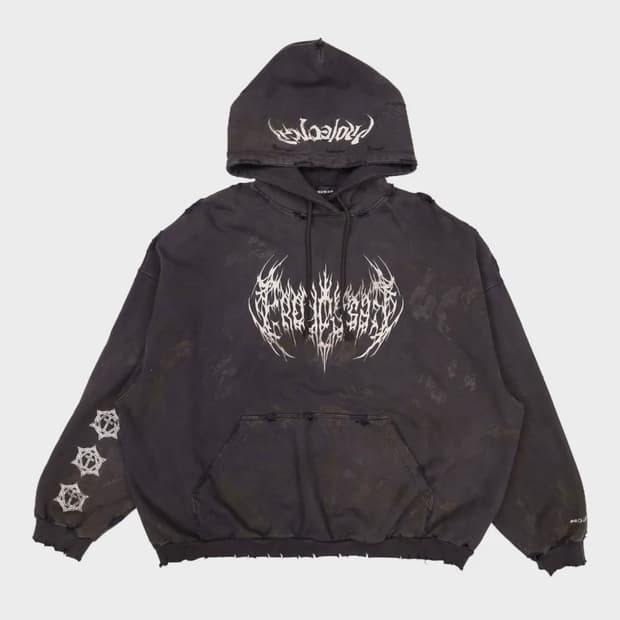 프로젝트 지알 메탈릭 로고 후드
