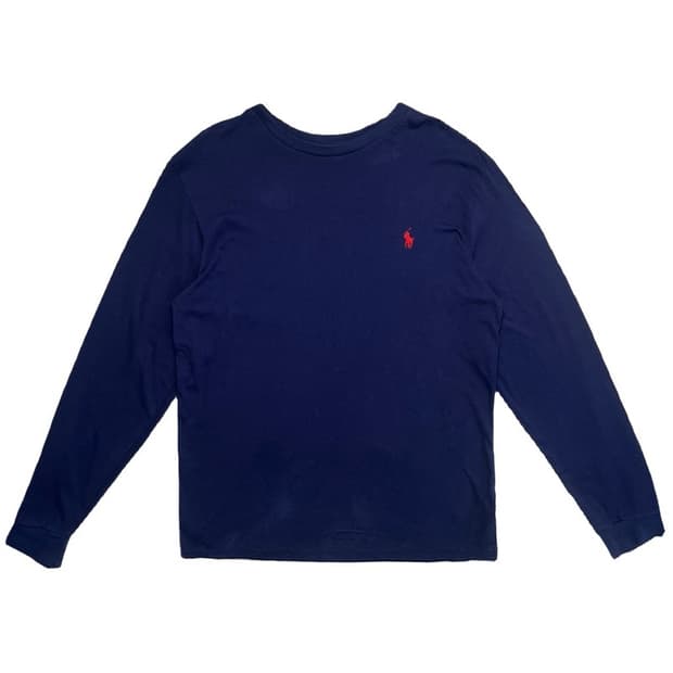 RALPH LAUREN 레드포니 롱 슬리브 네이비 100