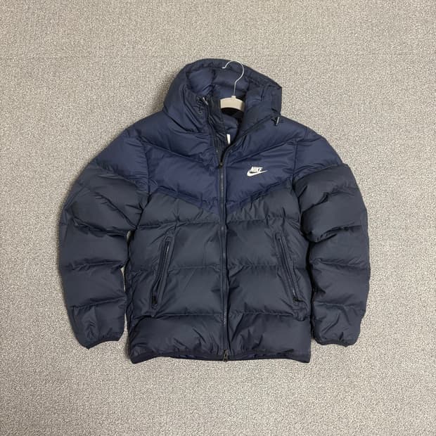 나이키 스톰핏 후드패딩자켓 네이비 M