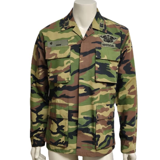 해군구형 UDT/SEAL 중사 후기형 하계 전투복 상의 자켓 (L)