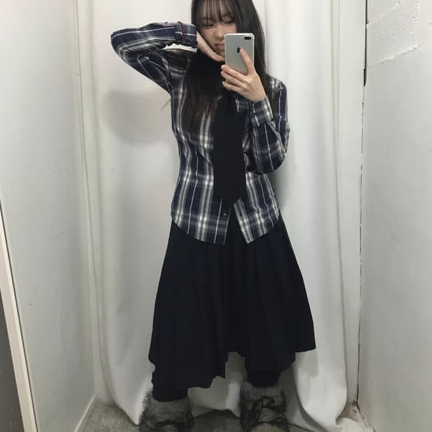 버버리 셔츠 코디 세트 No.2