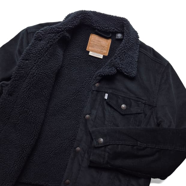 [L] 리바이스 코듀로이 쉐르파 자켓