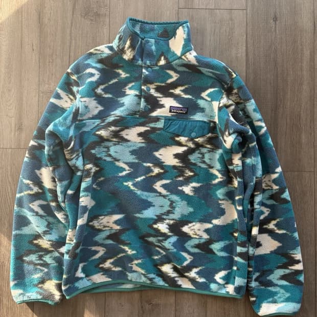 90s 파타고니아 신칠라 스냅-티 플리스 풀오버