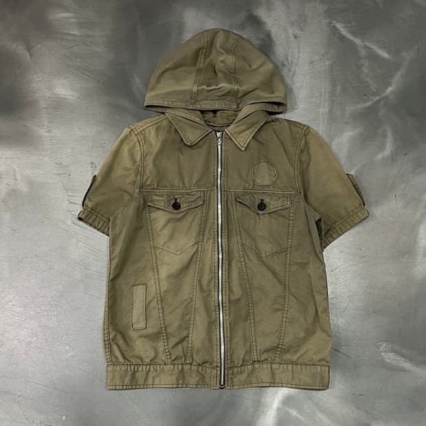  ships밀리터리 하프 후드 셔츠 자켓 y16284