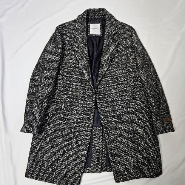 빈폴 견 트위드 트렌치코트 클래식 남성 자켓 정장 95