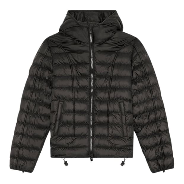 디젤 w스코티 파이핑 푸퍼 자켓 경량패딩 새상품