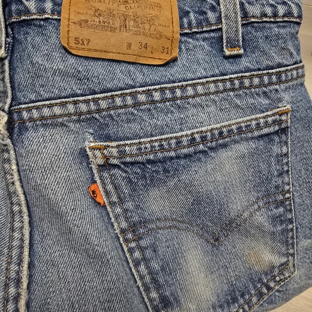 리바이스 517 오렌지탭