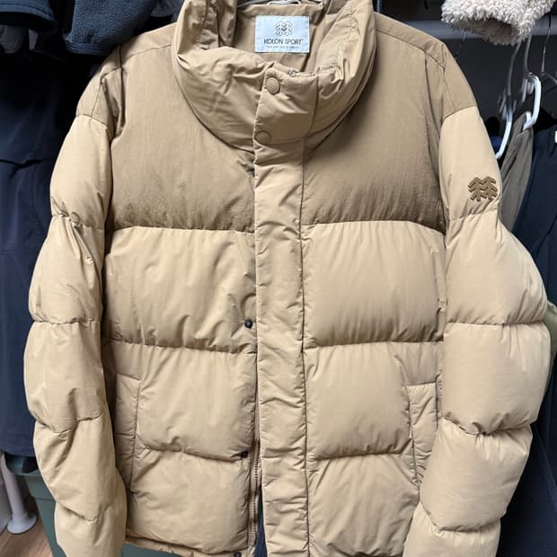 코오롱스포츠 패딩 베이지 105