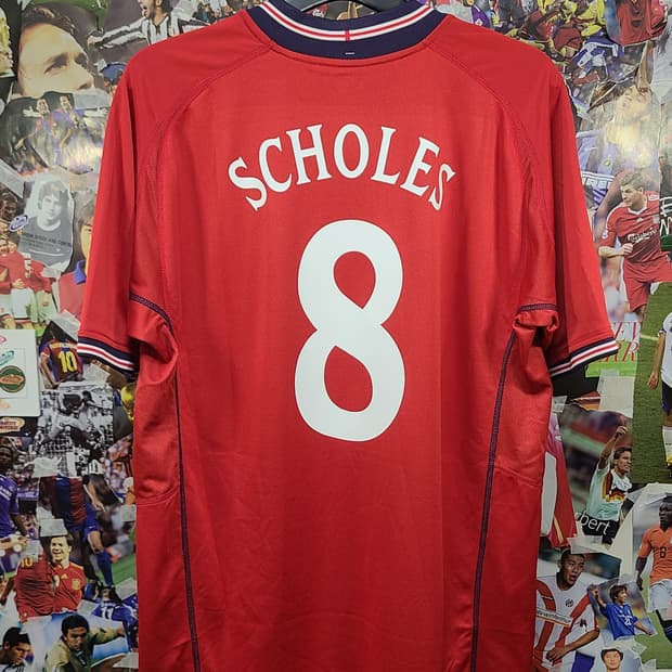 잉글랜드 02-03 스콜스 유니폼