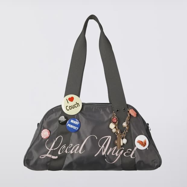 스컬프터 가방 Local Angel Gym Bag Gray 숄더백 Y2K
