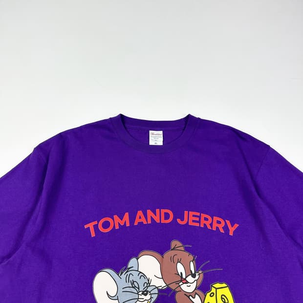 VTG 빈티지 톰과제리 퍼플 반팔티 (XL)