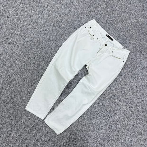 W31L30 리바이스 화이트 데님 바지 0806J1