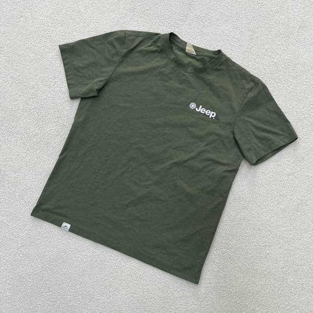 L 지프 스몰로고 반팔 티셔츠 0406M