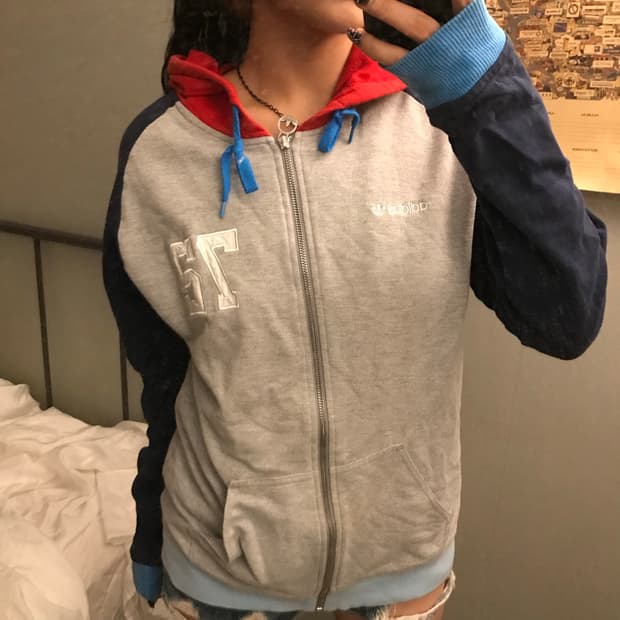 Adidas 아디다스 스포티 기모 후드자켓