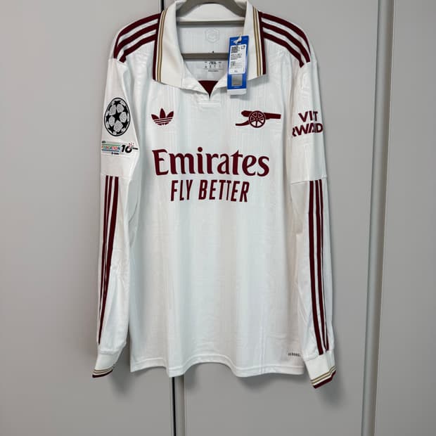 25-26 아스날 써드 L/S 국내XL 요케레스 판매