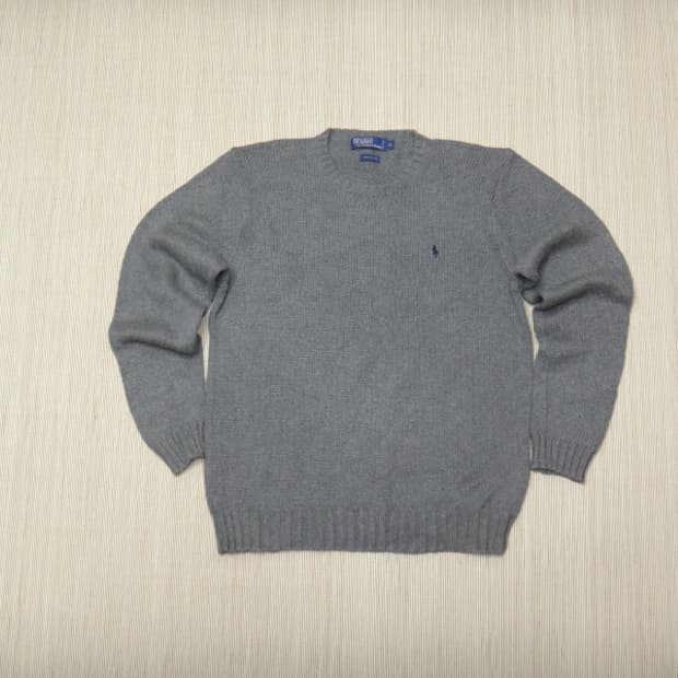 (XL/105) 폴로랄프로렌 남성 라운드 면 니트