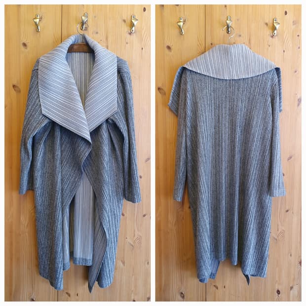 66~88.헤비플리츠 오픈코트