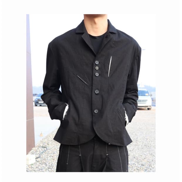 [구매글]eyc Katamae Linen Jacket M 