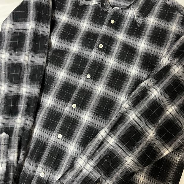 체크무늬 셔츠