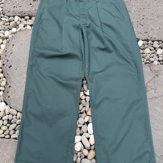 1980s FRENCH MILITARY GREEN 프랑스밀리터리 워크팬츠