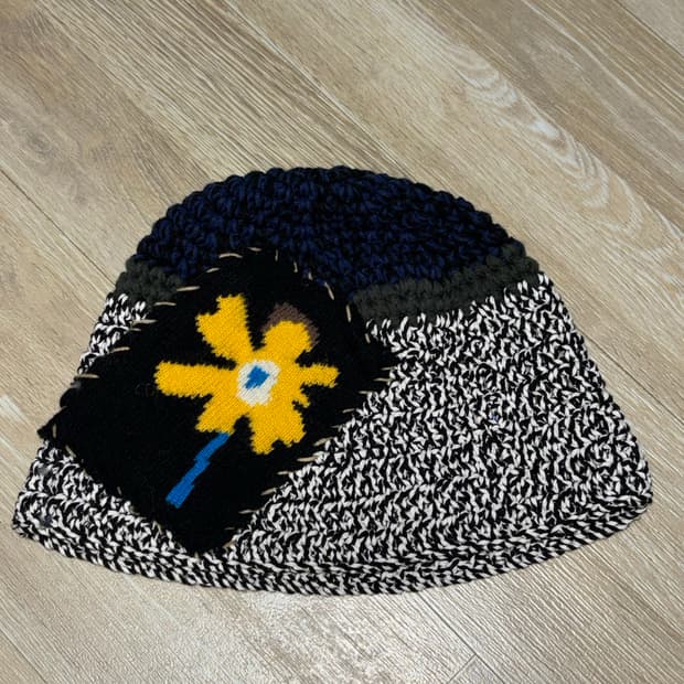 미수아바흐브 플라워 버킷햇 L