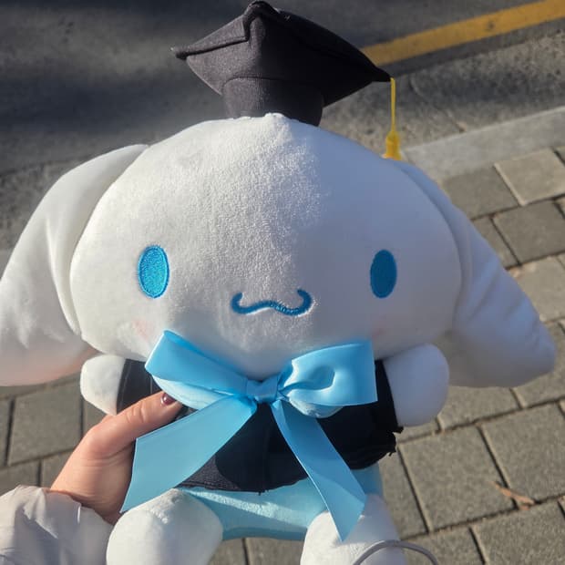 학사모 시나모롤