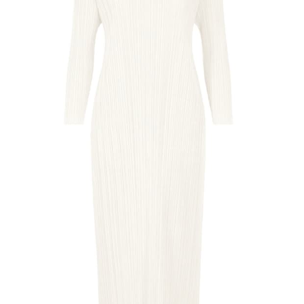 플리츠플리즈 2월 먼슬리 원피스 화이트