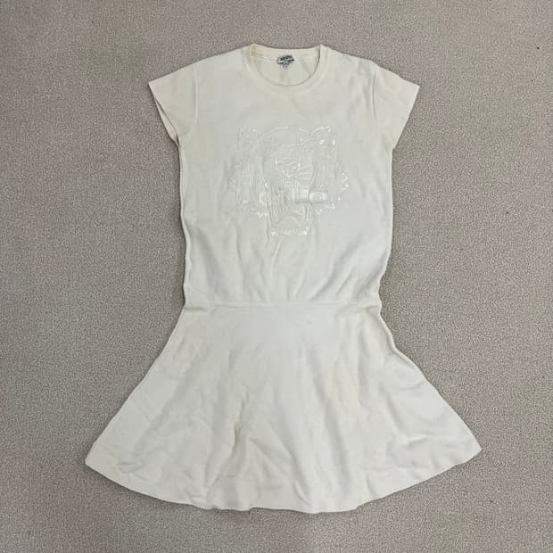 [M] 겐조 여성 타이거 반팔 원피스 치마 0108M1