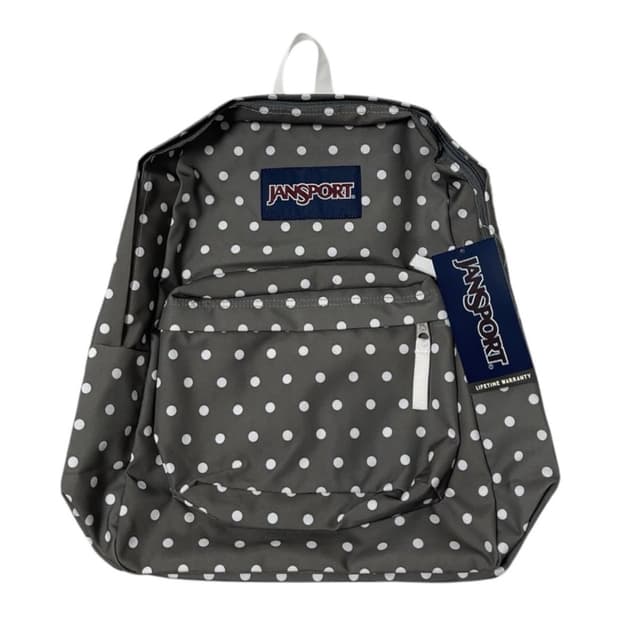 잔스포츠 희귀 도트 땡땡이 패턴 슈퍼브레이크 모리 걸 백팩 가방